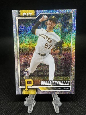 Bubba Chandler #283 RC Rookie Card 2026 Topps Series 1 Sand Glitter Foil Pirates