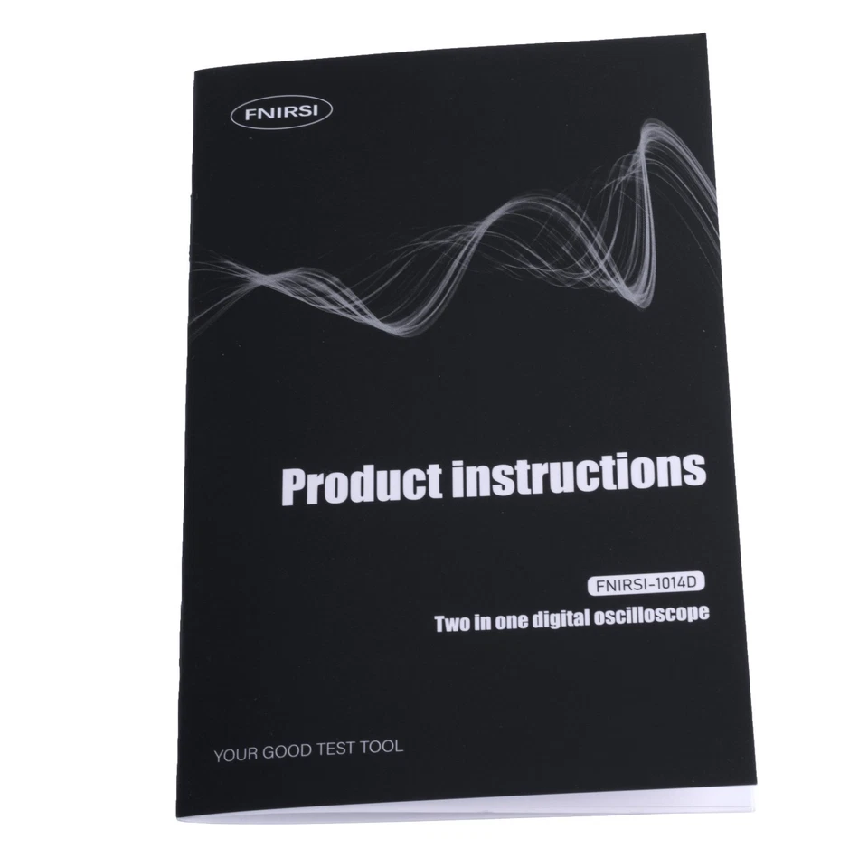 FNIRSI 1014D Osciloscopio 100MHz 1GSa/s 2 Canales + Generador DDS, 7" LCD - Imagen 3 de 3
