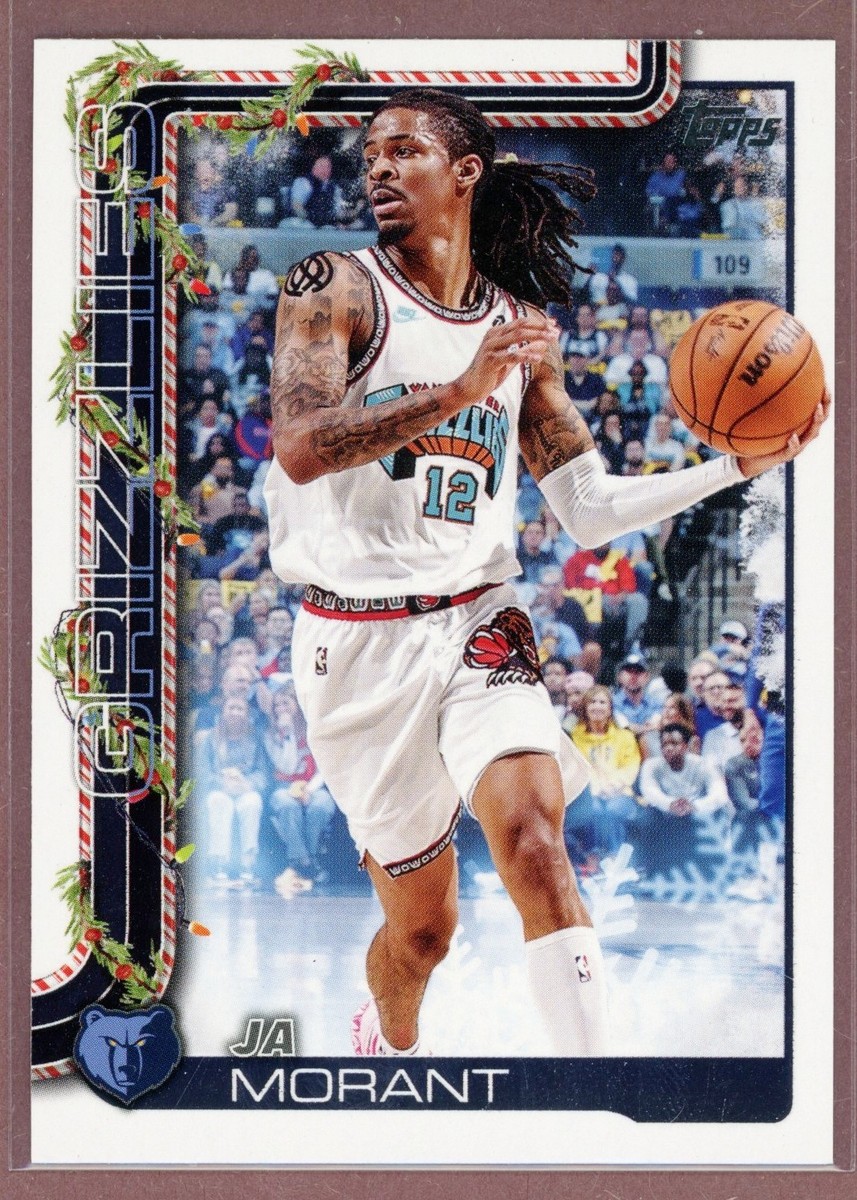 2025-26 Topps Holiday Cookie Back #JM Ja Morant SSP (Grizzlies) | eBay