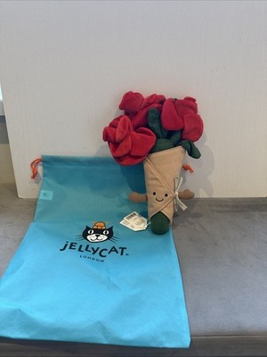 #001 - Jellycat Amuseables Rosenstrauß - Neu mit Etikett