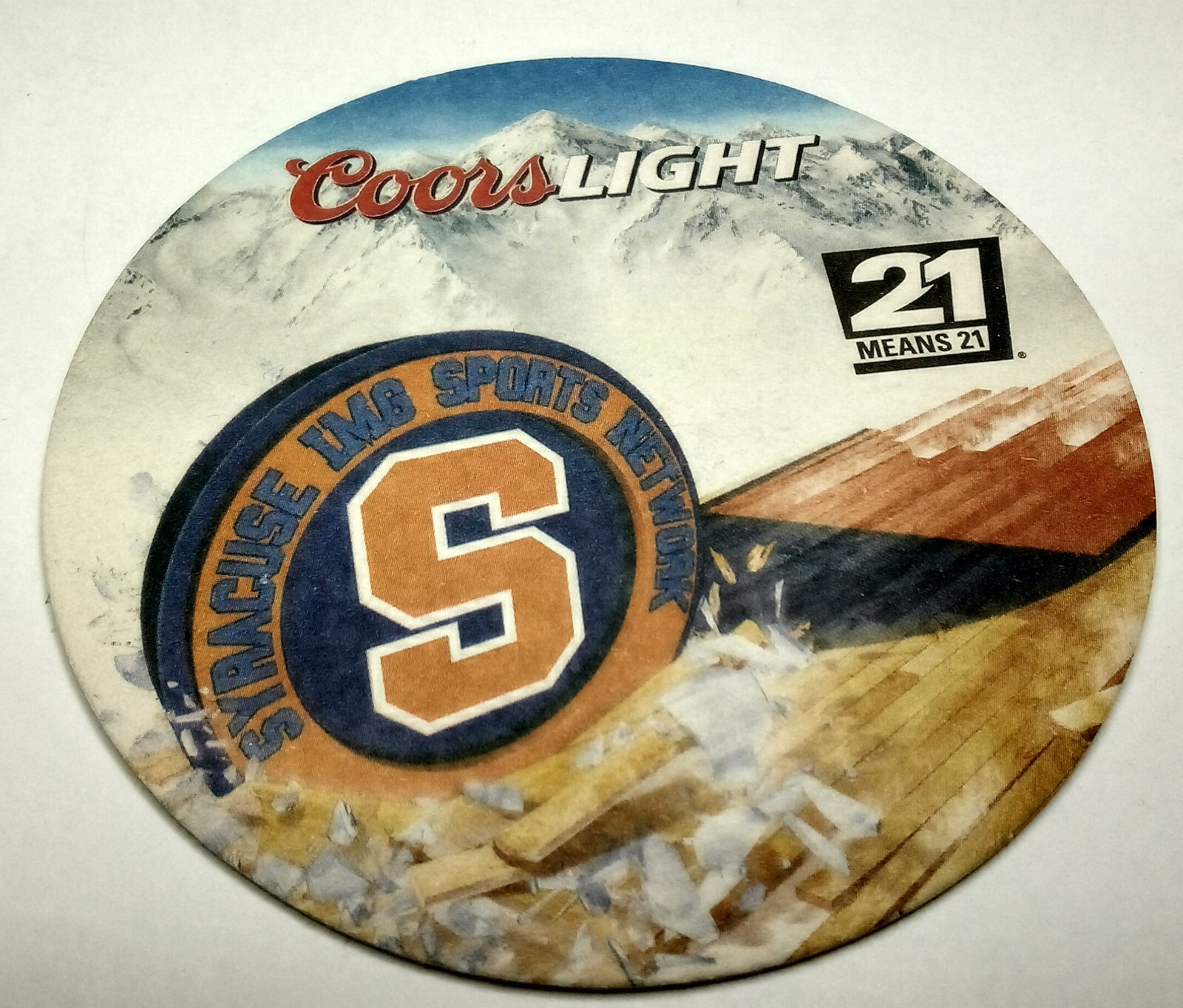 COORS BREWING CO of GOLDEN CO, "COORS LIGHTSYRACUSE BASKETBALL" BEER
