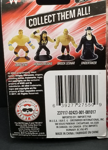 Figura de acción WWE SuperStar: The Undertaker 2017 2,5" nueva en caja 3+ años - Imagen 2 de 4