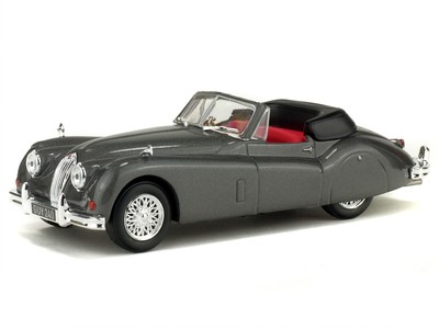 Jaguar XK 140 1956 grau Modellauto 4302400 Solido 1:43