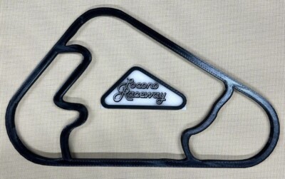Pocono Raceway Track Map Wall Art IMSA IRacing - Multiple Colors