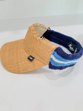 Pukka Visor Hat Sweat Head Band Straw Cap Golf Bicycling NEW Old Stock Headwear