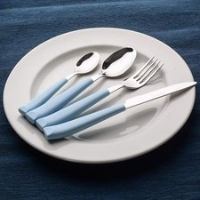 EXZACT 16 / 24 PCS Cutlery Set Mirror Polished Stainless Steel Colour Handle
