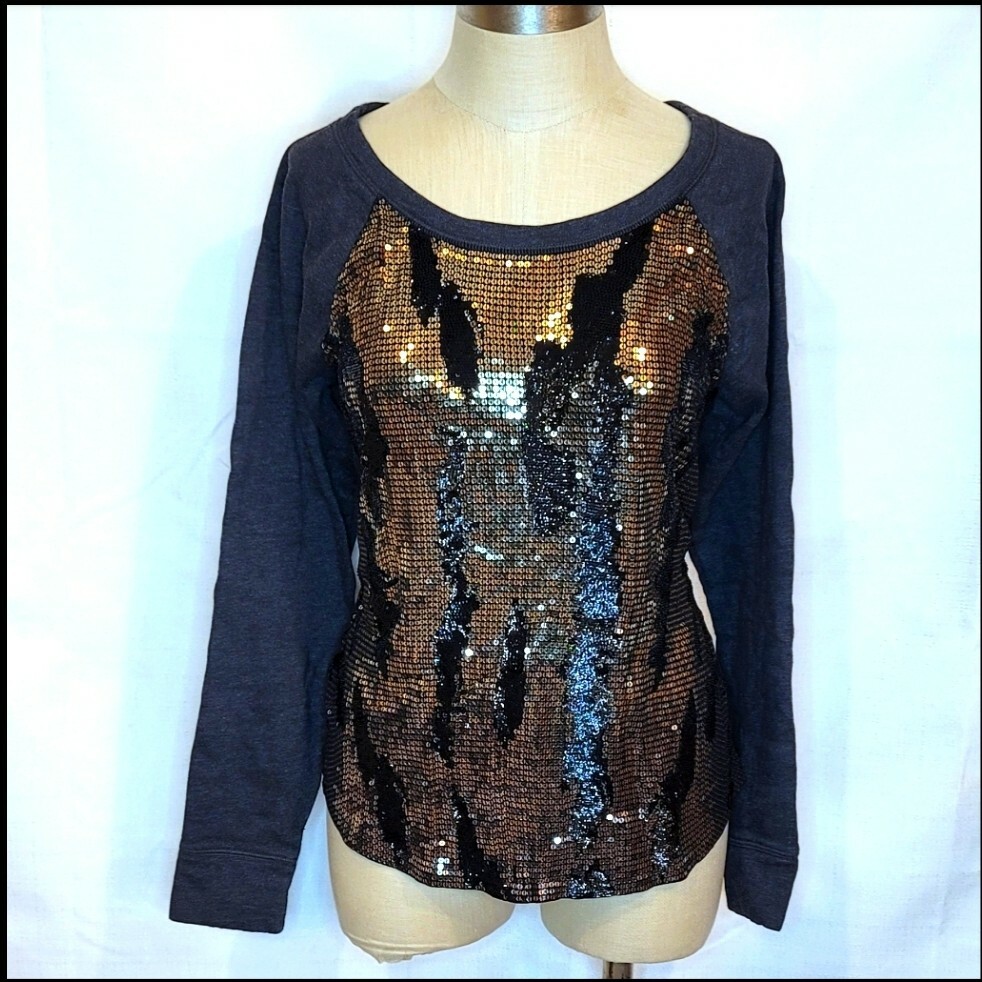 Express Sequin Sweatshirt | eBay