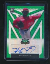 HECTOR YAN 2020 LEAF VALIANT GREEN RC AUTO 13/99