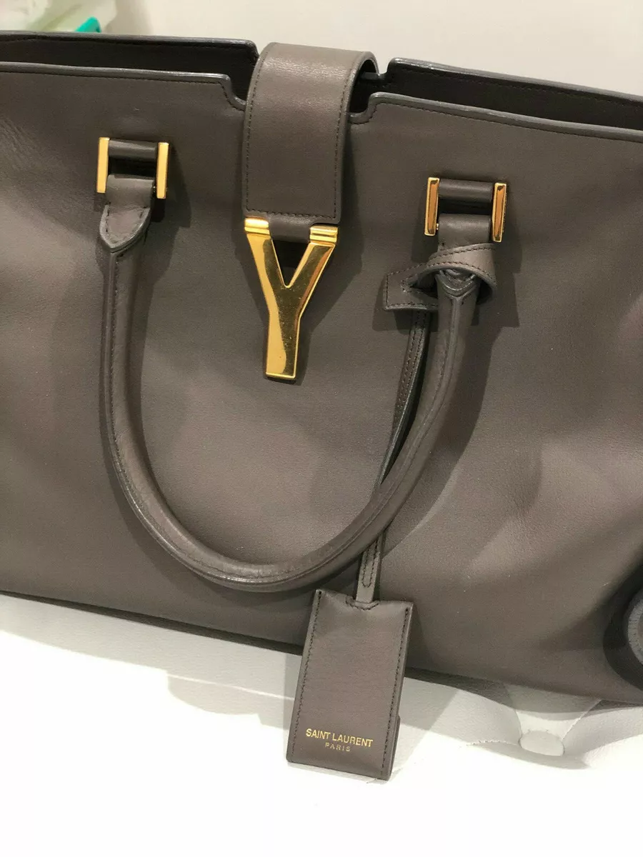 Saint laurent YSL ChYc Cabas OTL Y Ligne Avec Bound Sac Mini Tote Bag Black