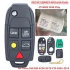 Unlocked LQNP2T-APU for Volvo S60 S80 XC90 XC70 V70 Flip Smart Key Remote Fob