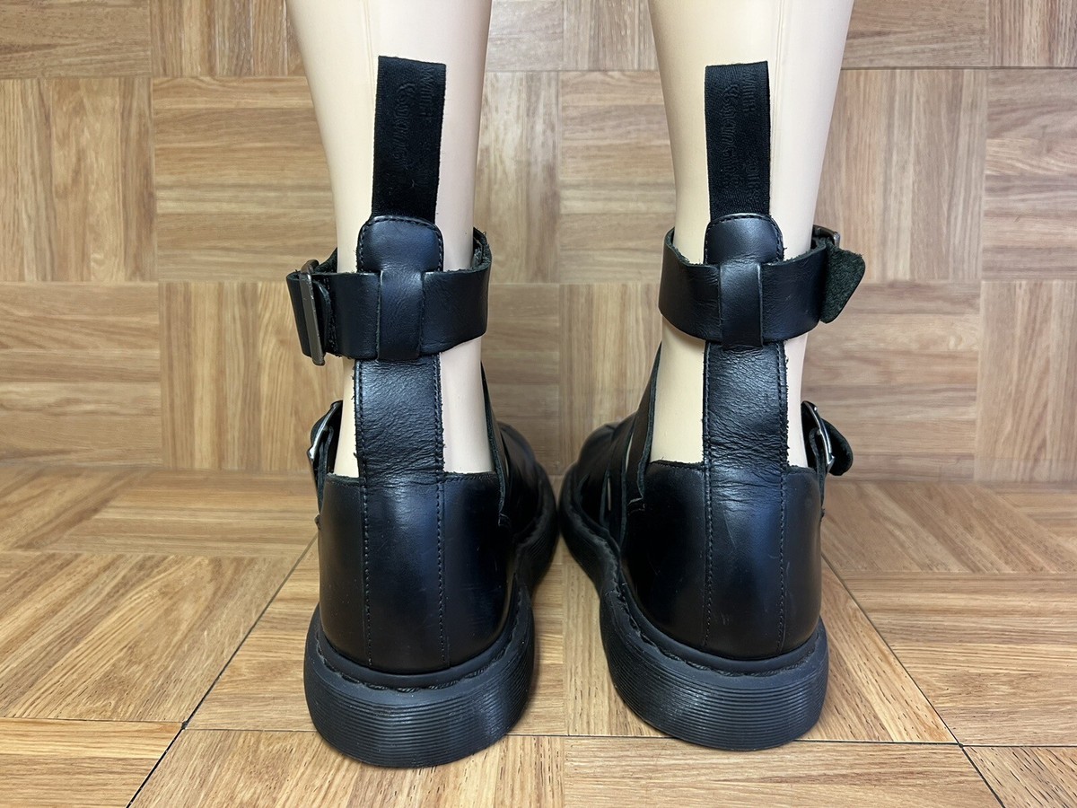 RARE🔥 Sz 10 - Dr Martens Geraldo Tall Leather Strap Chunky