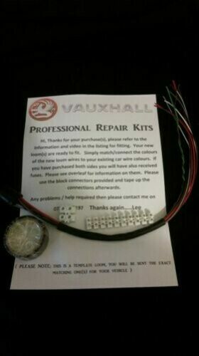 Set Cavi Kit Riparazione Spina 2 Poli Connettori VW 1J0 973 119 - Foto 8