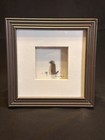 Sharon Nowlan “Ready To Play” Pebble Dog Art - Framed — photo 1