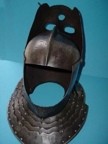 Helmet Savoyard Medieval Helmet Replica of The Original Totenkopf Helmet–1600 - Picture 2 of 4