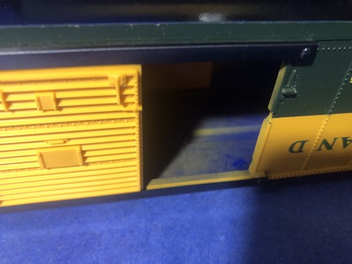Lionel Postwar 6464-300 Rutland Boxcar (Blue Mold/Double Painted) EXTREMELY RARE - Picture 13 of 16