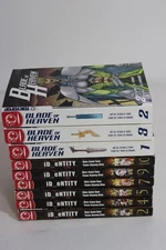 Id entity Tokyopop 2,4,5,7,9,10 Blade of Heaven 1,2,3 book lot SC books