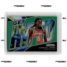 2022 Panini Prizm WNBA - Get Hyped Jonquel Jones #11 Green Prizm SP