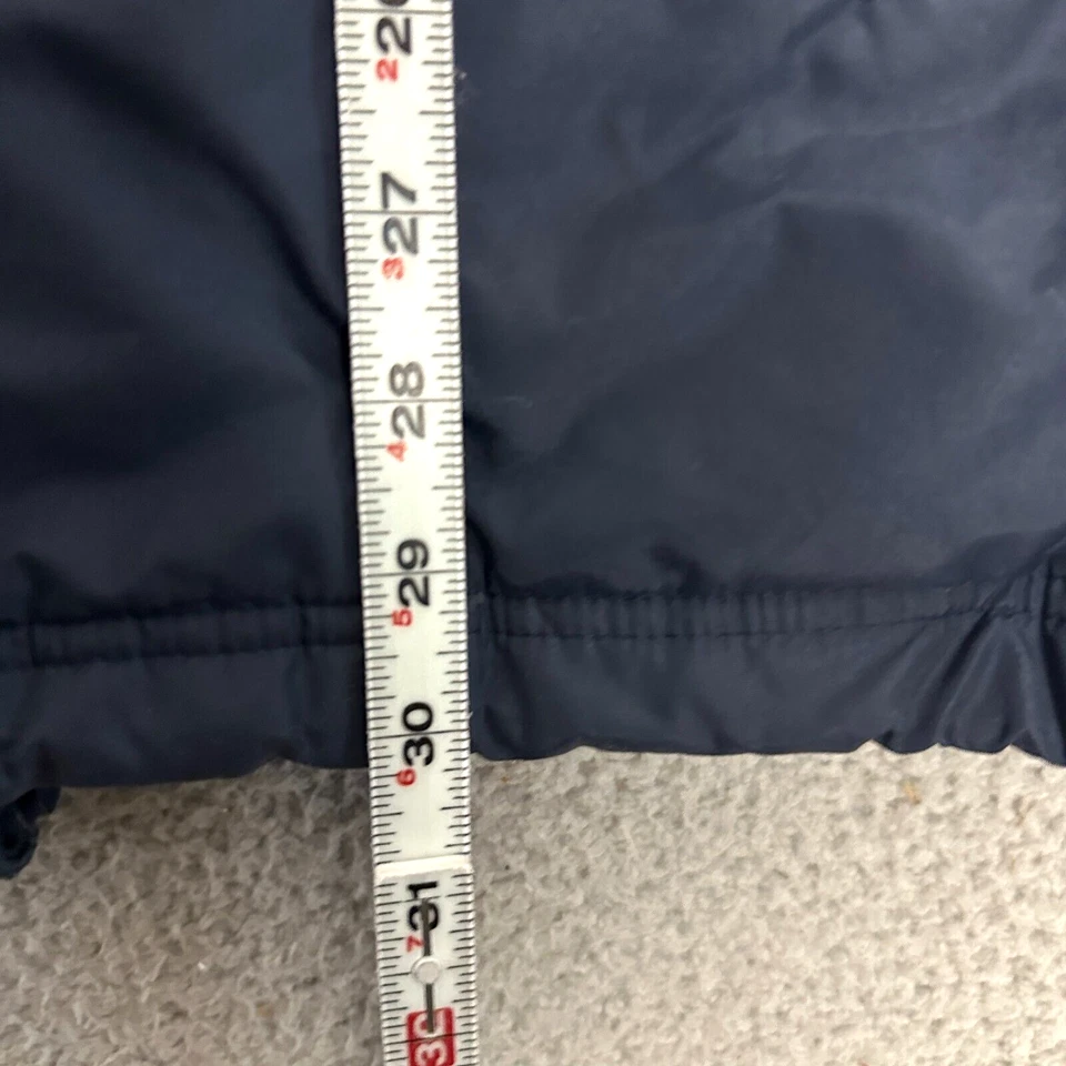 Chaqueta acolchada KAPPA vintage para hombre botones a presión medianos azul marino Foto 4 de 4