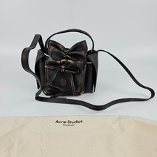 ACNE STUDIOS Multipocket Micro Dark Brown Lea...