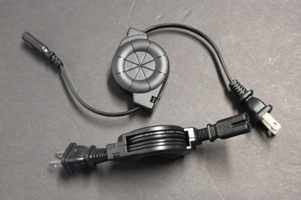 3' US 2-Prong Port AC Power Cord/Cable UL E308569 SPT-1 2X.824MM2 105C 300V VW-1 - Image 3 of 4