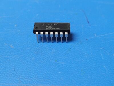 (5 PCS) 7421PC FSC AND Gate, 74 Series, 2-Func, 4-Input, TTL, PDIP14