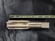 QTY 1 NEW CARD HSA 1-1/2"-12 NF 56 GH4 NOS TAPERED PIPE TAP