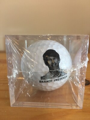 Brandt Snedeker Photograph Golf Ball Lagardère Unlimited Sealed Acrylic Holder