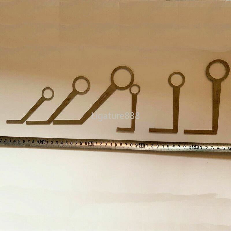 Saxophone woodwind instrument repair tools part Mat Set Pad iron 6 pc 2024 NEW