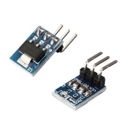 5PCS AMS1117 1.2~5V DC Jack Step down Buck Voltage Convertor Power Supply Module