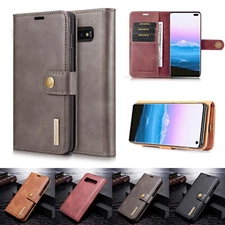 For Samsung Galaxy S10 S10 Plus Magnet Leather Wallet Case Card Pocket Cover