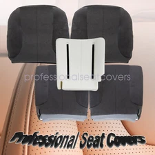 For 2003-2005 Dodge Ram Both Side Bottom + Top Seat Cover + Foam Cushion Gray