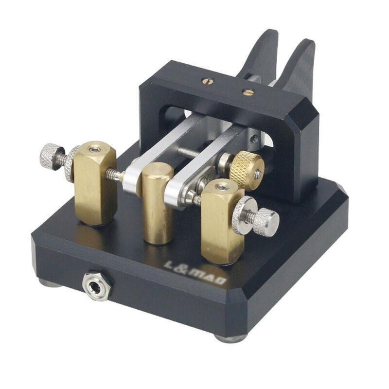 Automatic Morse Keyer Dual-Paddle CW Key Telegraph Key for Ham Radio Users