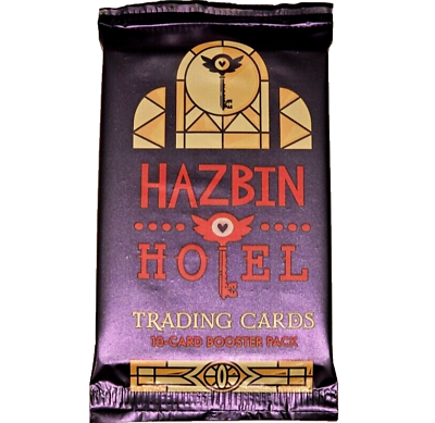 Hazbin Hotel Trading Card Booster Pack - 1st Edition - Brand Hazbin Hotel Trading Card Booster Pack - 1st Edition - Brand