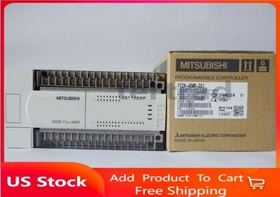 1PC MITSUBISHI PLC Programmable Controller FX2N-48MR-001 NEW In Box  US Free TAX