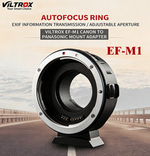 Viltrox EF-M1 Adapter   Canon EF/EF-S to M4/3 with AF, EXIF, Firmware Upgrade