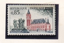 🦬Timbre France N°1316 Neuf* - Calais - 1961🦬