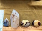 4~BEAUTIFUL UNIQUE ASSORTED PIECES~Septarian/Polychrome/Agate?~GREAT GROUP/PRICE — photo 2