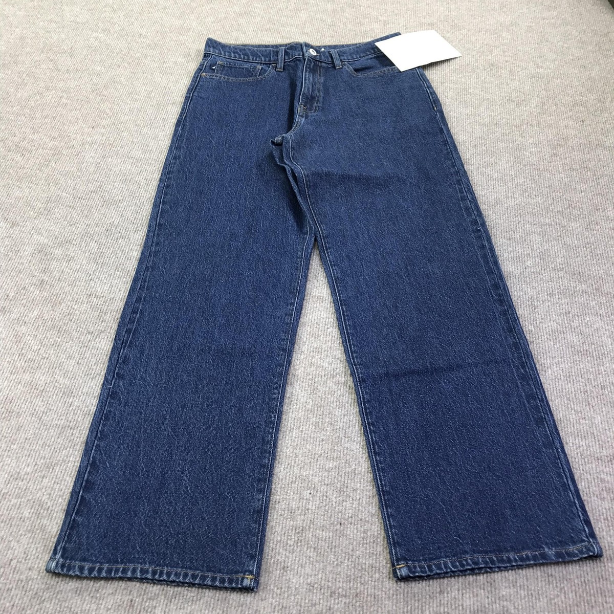 Nautica Baggy Jeans Mens 32x32 Blue Medium Wash Straight Denim