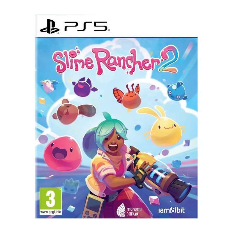 Slime Rancher 2 PS5 avec graphismes 4K et gameplay fluide 60 FPS