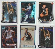 Ace Bailey 2025-26 Rookie NBA BASKETBALL CARD LOT Jazz CARDS !!!!