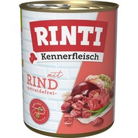Rinti Pur Kennerfleisch Rind | 12X 800G Hundefutter Nass