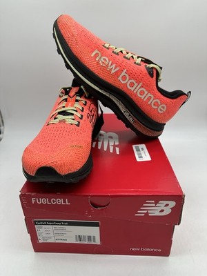 New Balance FuelCell Size 11 SuperComp Trail Men Running Shoe Orange Custom SKU