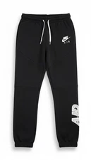 Mens Nike Athletic Gym Air Logo Jogger Fleece Pants Sweatpants New