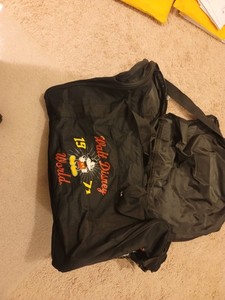 Authentic Vintage Walt Disney World 1971 Mickey Mouse Collapsible  Duffle Bag  