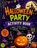 Halloween Aktivbuch FüR Kinder 6-12 Jahre: Spiele, RäTsel, Malen, Partyspiele