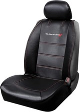 Dodge Deluxe Seat Cover Embrodired Logo High Contrast Stitching Dodge Deluxe Seat Cover Embrodired Logo High Contrast Stitching