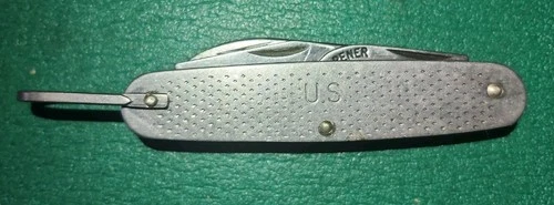 Vintage 1977 Camillus US Military Folding Pocket Knife Made in  the USA - product listing photo