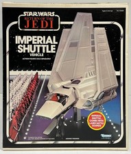 Vintage 1984 Star Wars Imperial Shuttle Vehicle - Complete with Original Box