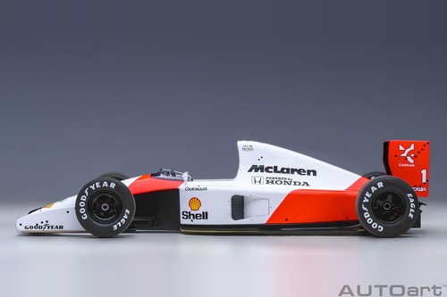 AUTOart 1 18 McLaren Honda MP4 6 JapanGP 1991 #1 Ayrton Senna Model Car Japan - Picture 4 of 9