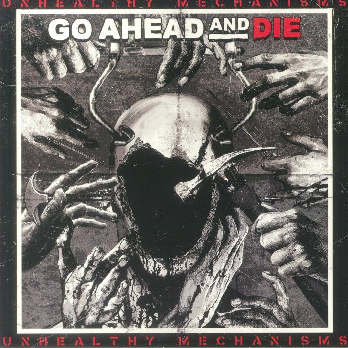 GO AHEAD & DIE - Unhealthy Mechanisms - LIMITED SPLATTERED VINYL LP